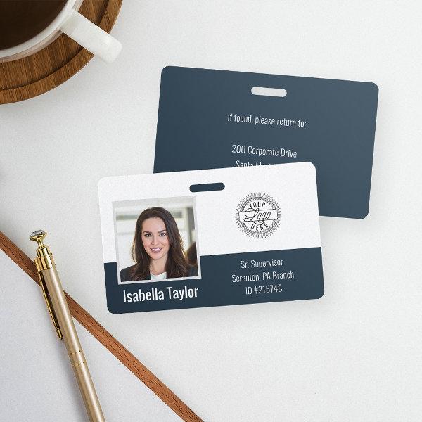 Personalized Employee Photo ID Company Security Badge