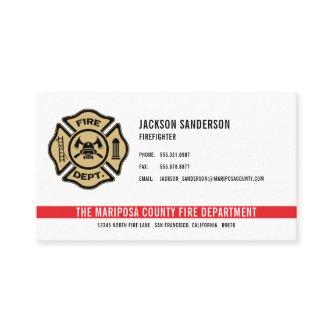 Personalized Firefighter Fire Department Logo