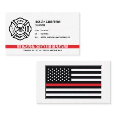 Personalized Firefighter Fire Department Logo