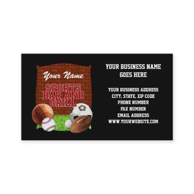 Personalized Funny Sports Bar and Grill