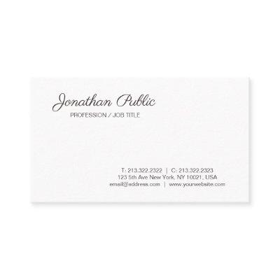 Personalized Handwriting Script Modern Simple