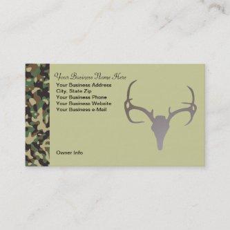 Personalized Hunting Theme Camo Deer