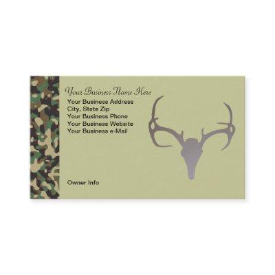 Personalized Hunting Theme Camo Deer