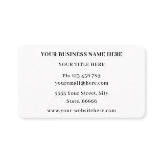 Personalized Modern  with Your Logo