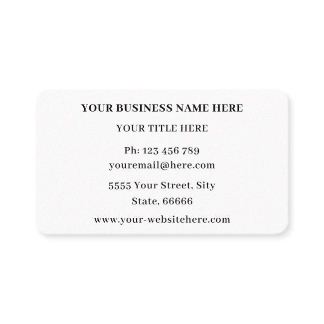 Personalized Modern with Your Logo