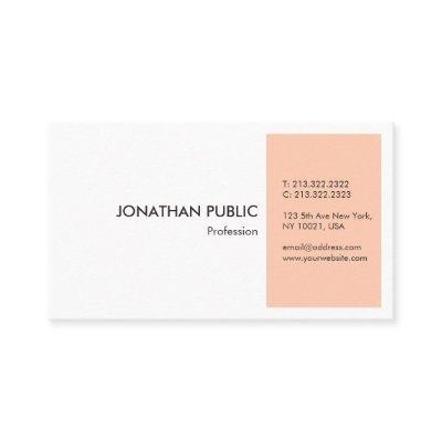 Personalized Modern Elegant Simple Professional