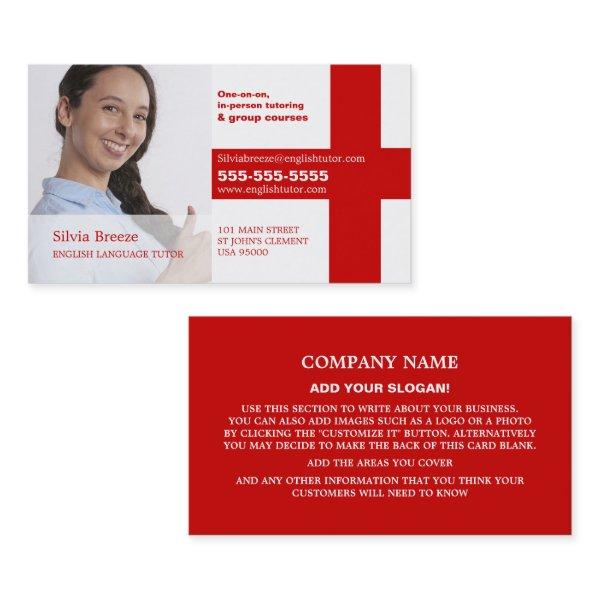 Personalized Photograph, English Language Tutor