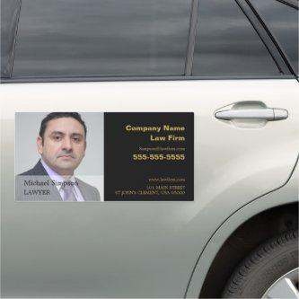 Personalized Photograph, Legal Professional Car Magnet