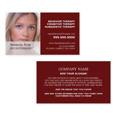 Personalized Photograph, Psychotherapist