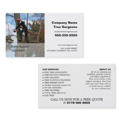 Personalized Photograph - Tree Surgeon - Arborist