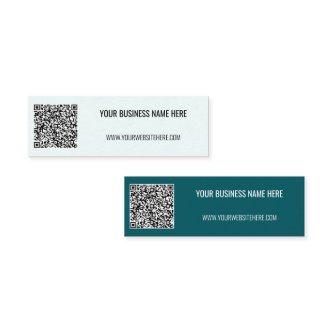 Personalized QR Code and Custom Text