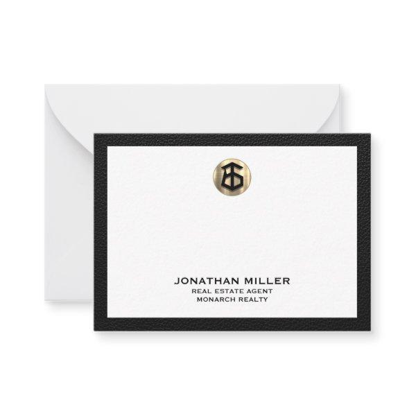 Personalized Real Estate Agent Notecard