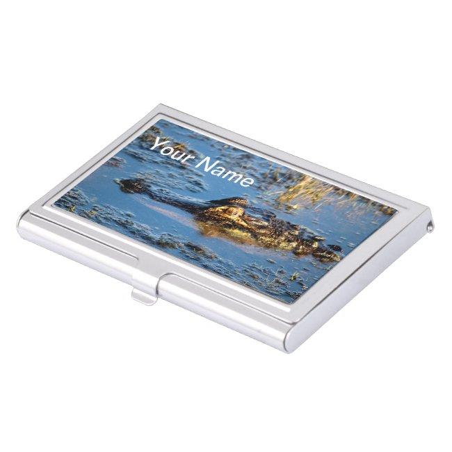 (Personilize) Florida Aligator Photo Case For