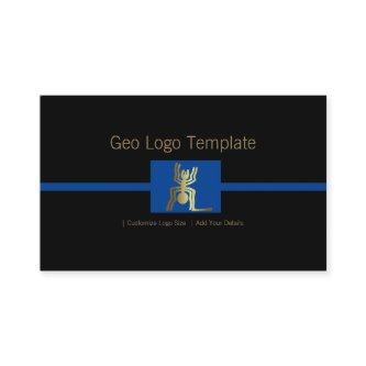 Peru Nazca Gold Geoglyph Spider Logo