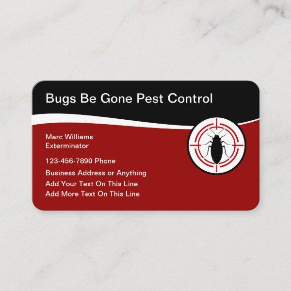 Pest Control Exterminating  Modern