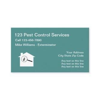 Pest Control Exterminating Service