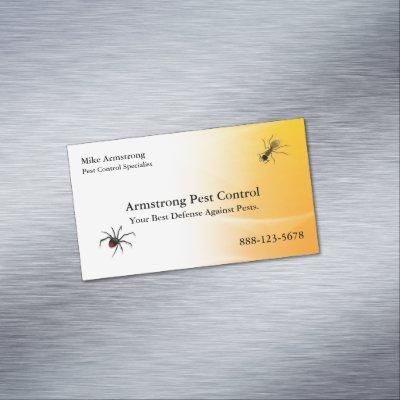 Pest Control Exterminator Bugs Insects  Magnet