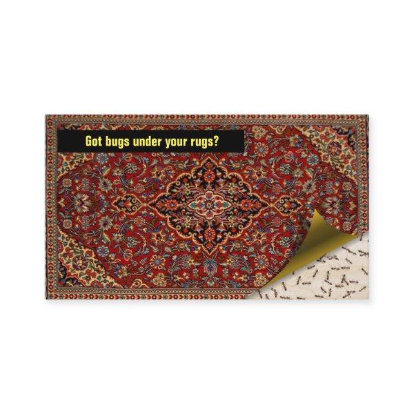 Pest Control Exterminator - Got bugs? Persian Rug