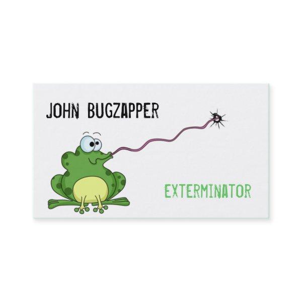 Pest Control Green Frog Zapping Bug