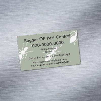 Pest Control UK Business Magnets