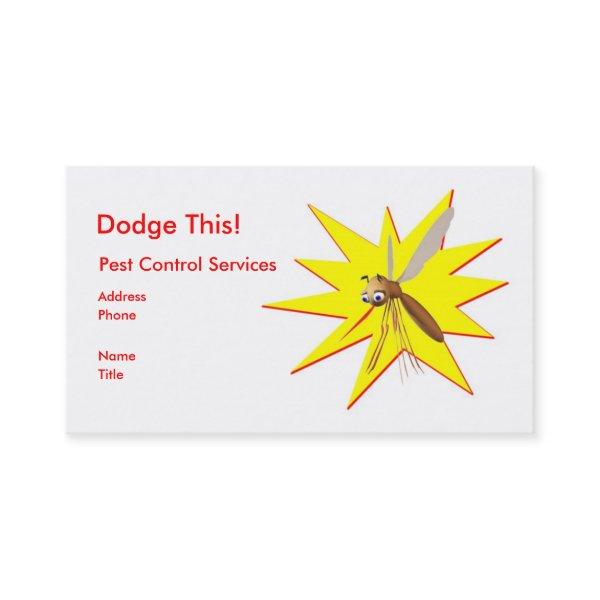 Pest Control - Yellow Spark and Funny Mosquito