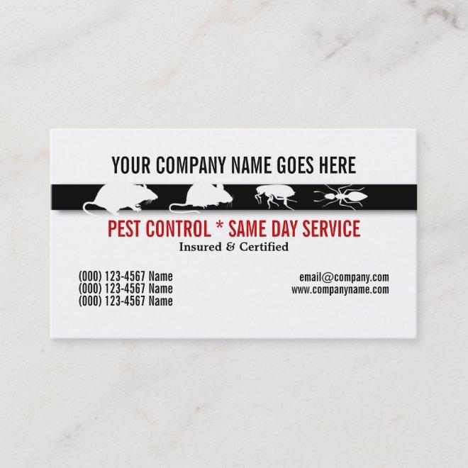 Pest Vermin Control Personalize