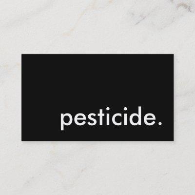 pesticide.