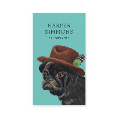 Pet Groomer Cute Dapper Dog