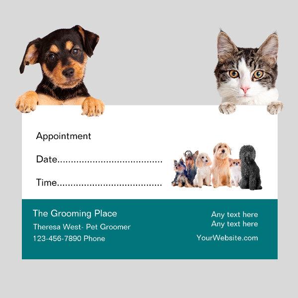 Pet Grooming Salon Appointment Reminder
