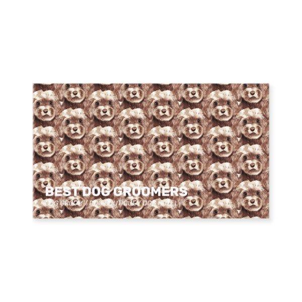 Pet Pattern Brown Cocker Spaniel Curl Dog
