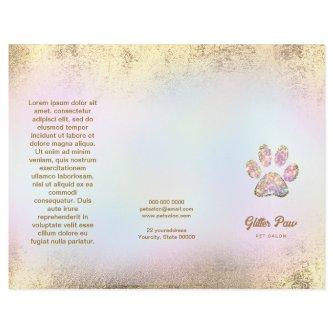 pet salon  brochure