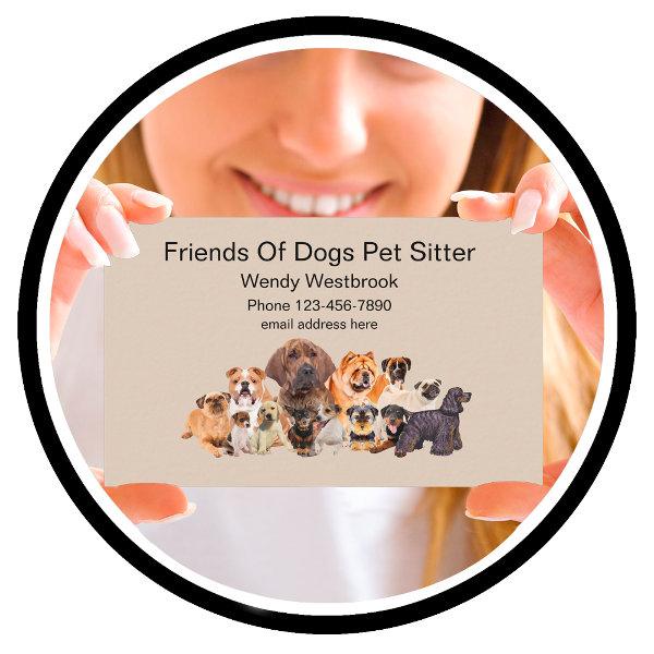 Pet Sitter  Dogs Theme