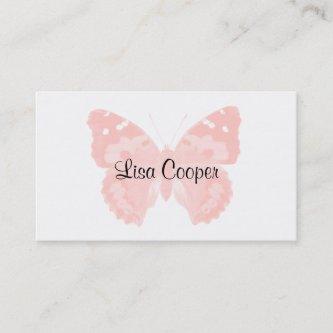 Petal Pink Butterfly Personalized