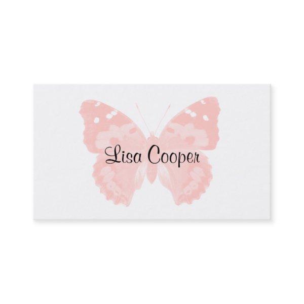 Petal Pink Butterfly Personalized