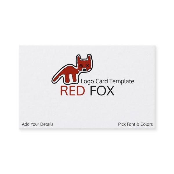 Petroglyph Fox Symbol - Red Fox