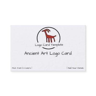 Petroglyphs Red Goat Logo