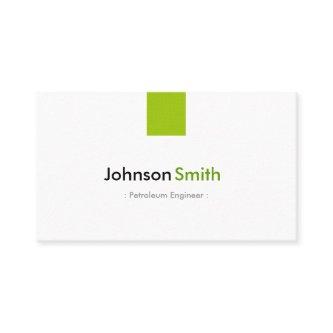 Petroleum Engineer - Simple Mint Green