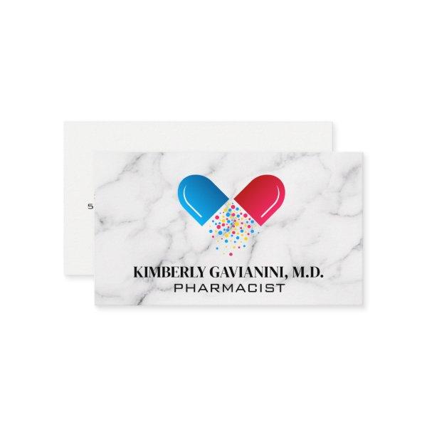 Pharmacy Pill Logo | Prescription Medicine