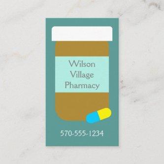 Pharmacy Store Hours Prescription Pill Bottle
