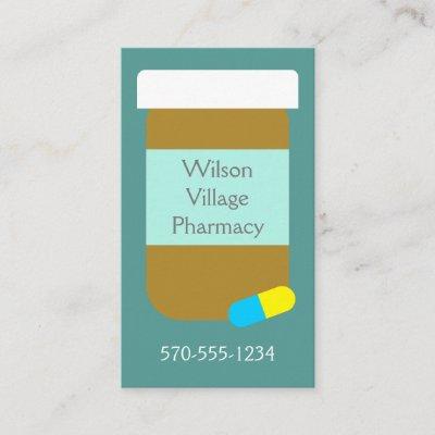 Pharmacy Store Hours Prescription Pill Bottle