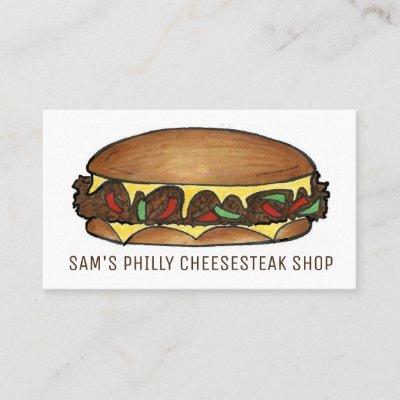 Philly Philadelphia Cheese Steak Sandwich Food