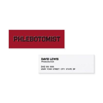 Phlebotomist Mini
