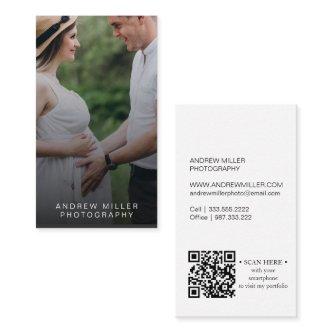 Photo  with QR Code vertical