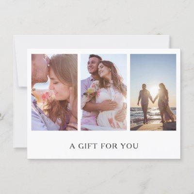 Photo Collage Photography Gift Certificate