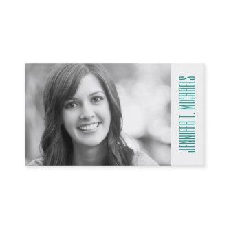 Photo Graduation | Hawaiian Hibiscus Flowes Calling Card