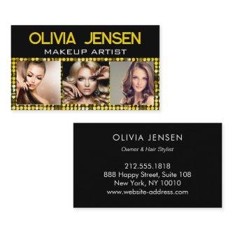 Photo Image Template Luxury Rose Gold Glitter Glam