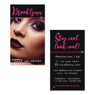 Photo Image Template Modern Cool Girly Pink Slogan