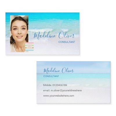 Photo Logo Ocean Beach Sea Travel Blue
