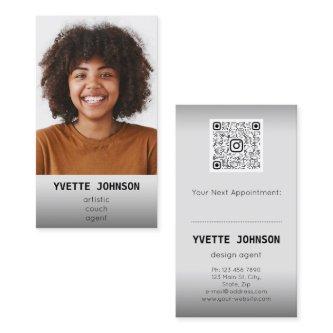 Photo Qr Code Logo Professional Consulting Couch