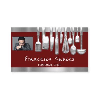 Photo QR Code Personal Chef Cooking Burgundydì